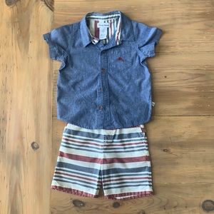 Tommy Bahama Toddler Matching Short Set